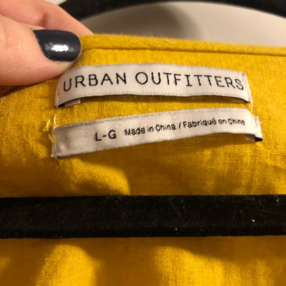 Gold Urban Outfitters Blouse - Picture 3 of 4